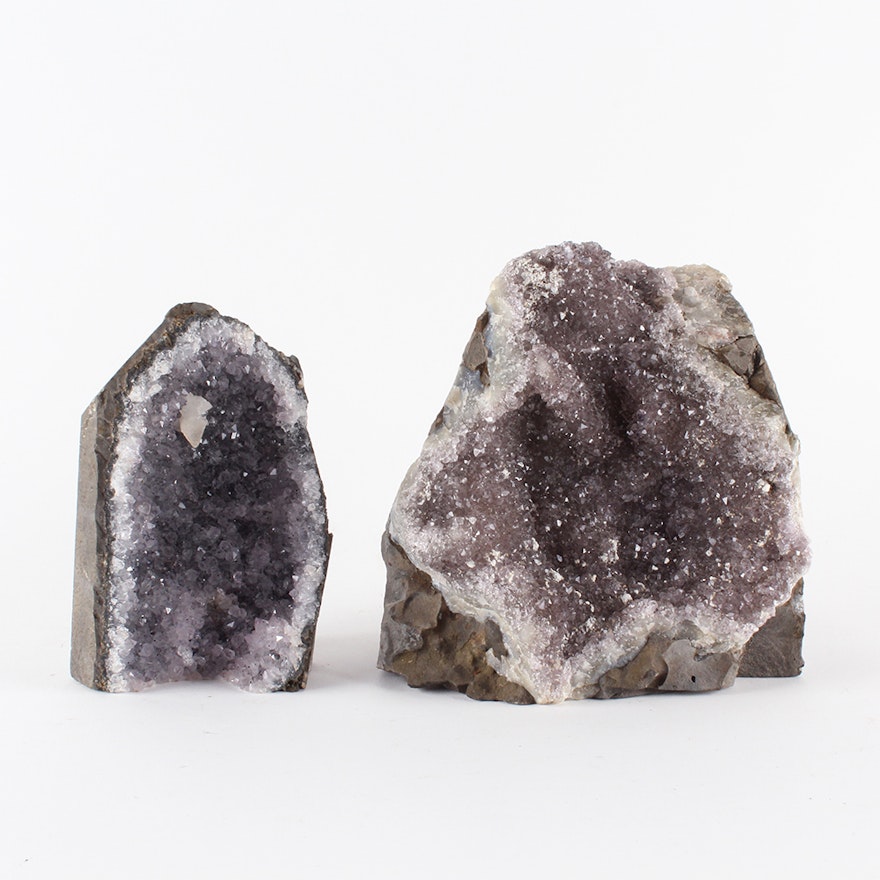 Pair of Amethyst Geodes