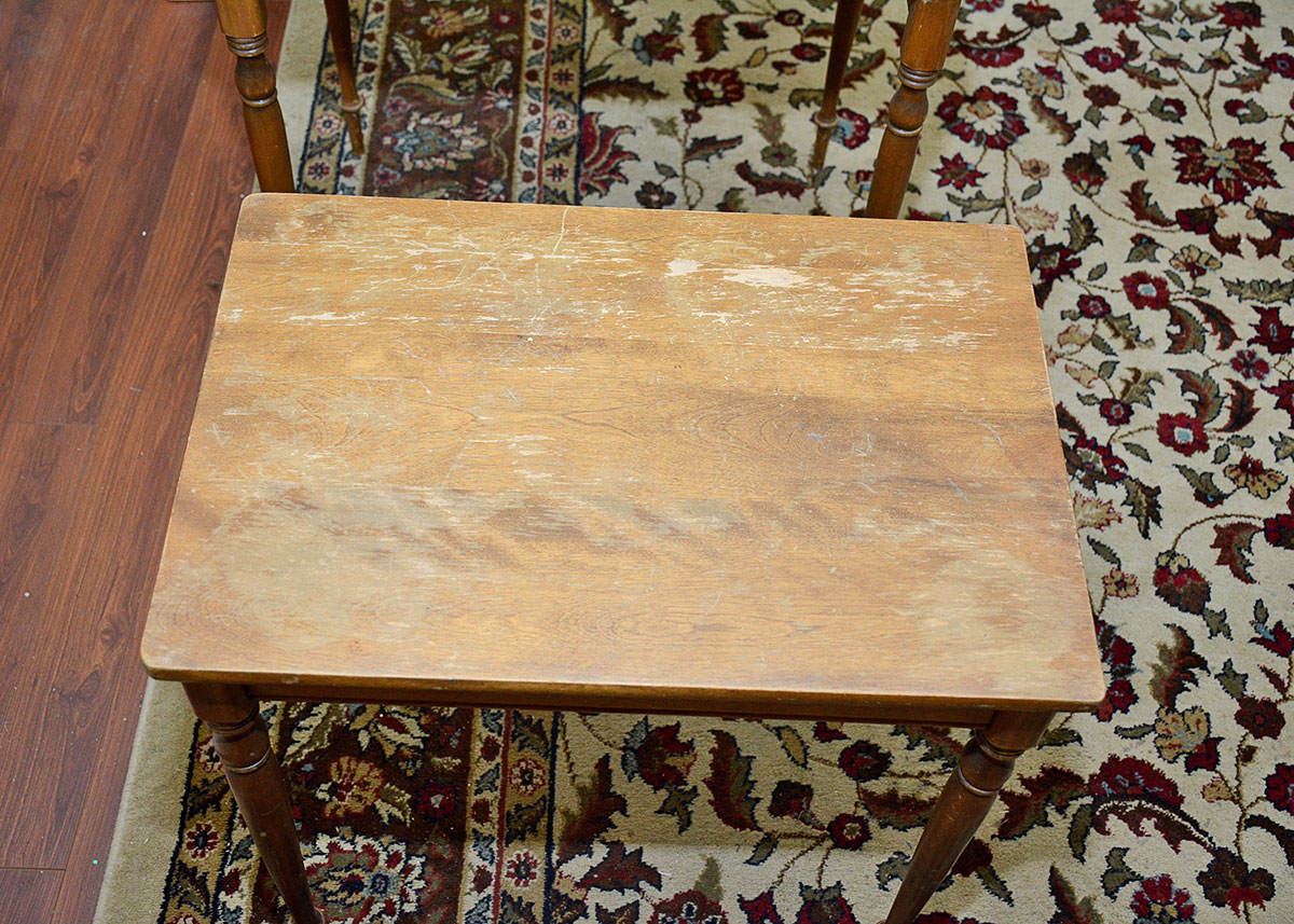 Vintage Nesting Side Tables