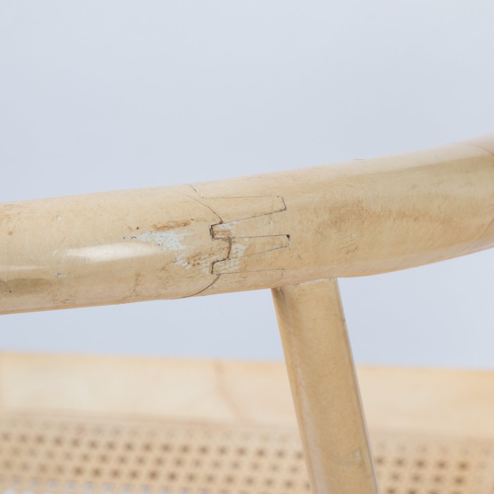 Henredon Marbleized Chinoiserie Dragon Motif Armchairs