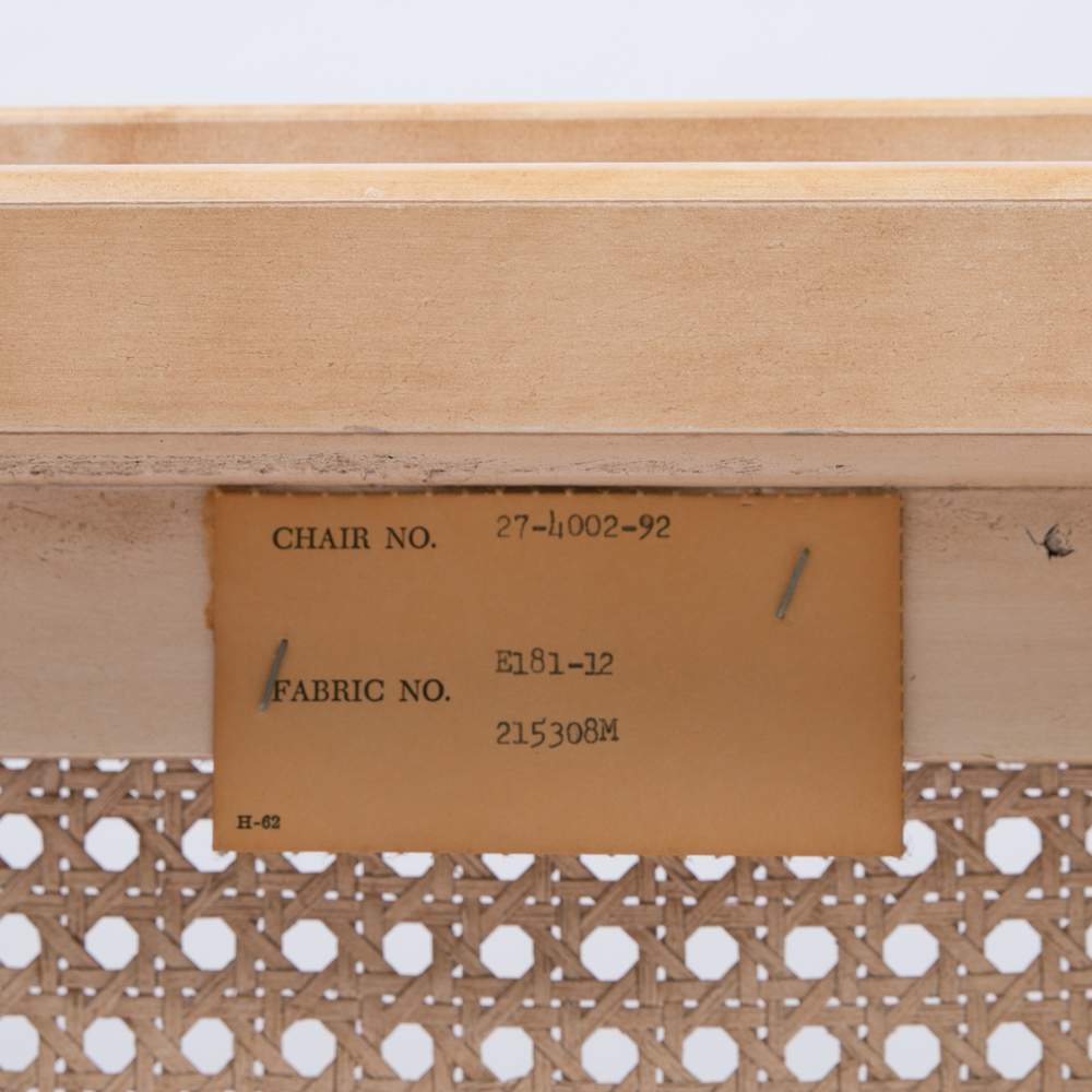 Henredon Marbleized Chinoiserie Dragon Motif Armchairs