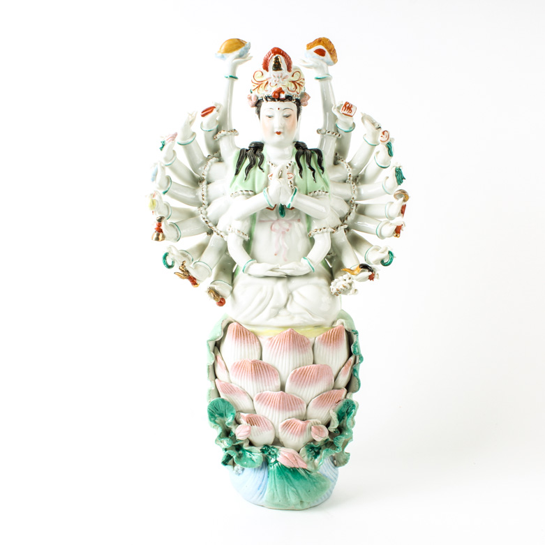 Doumu Porcelain Statue
