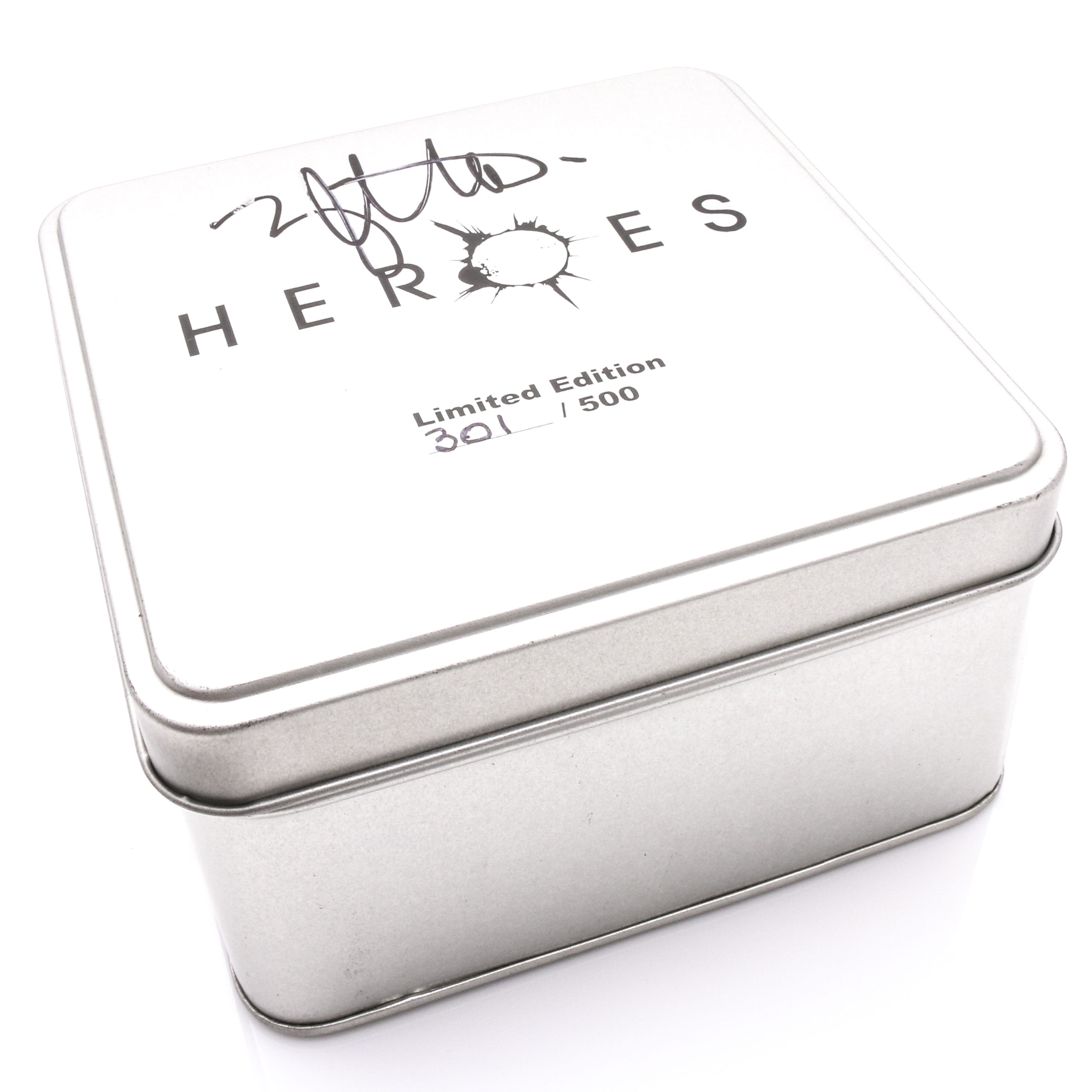 Sylar "Heroes" Limited Edition Watch With Box Signed by Zachary Quinto