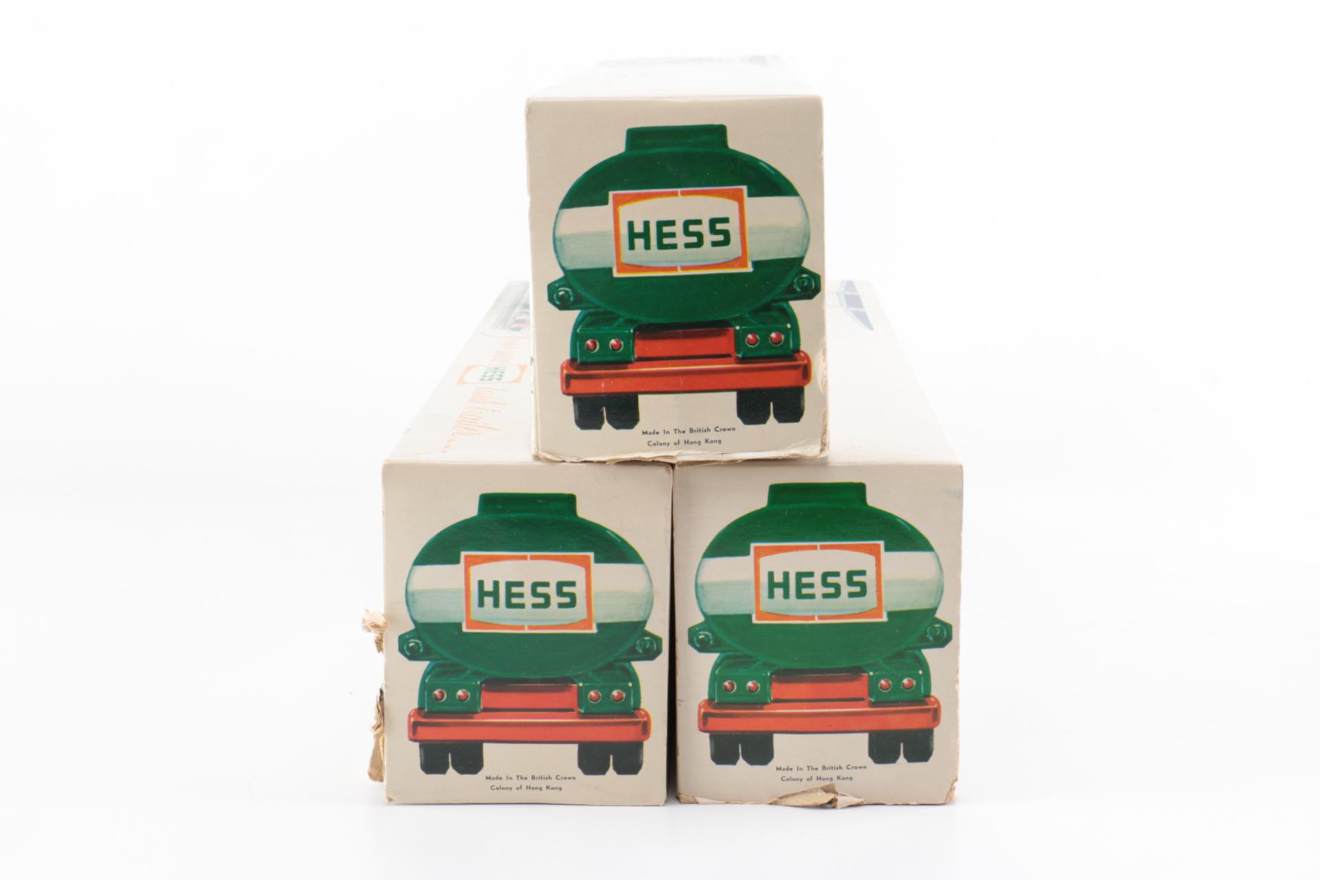 1970s Hess Toy Trucks