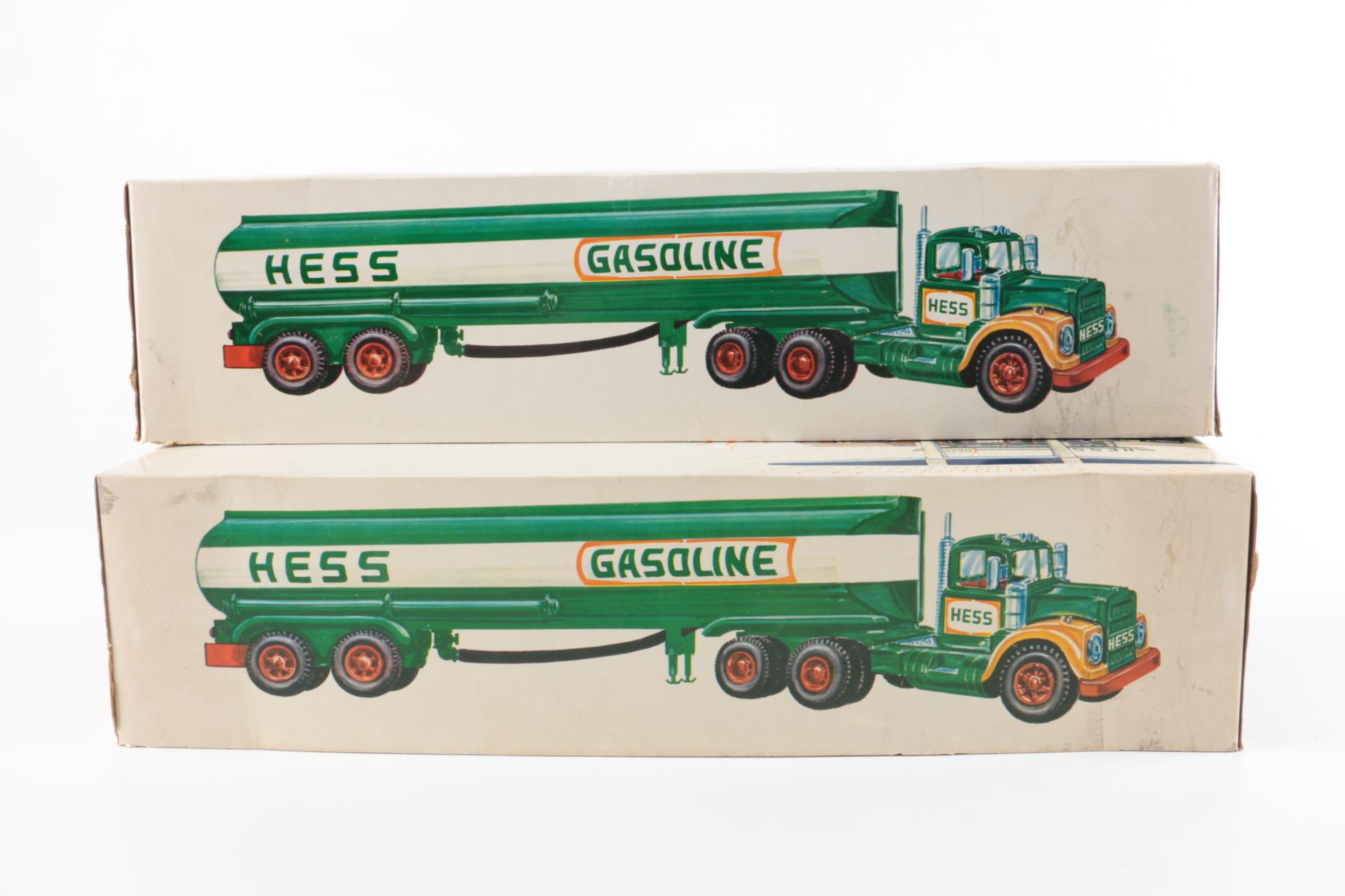 1970s Hess Toy Trucks