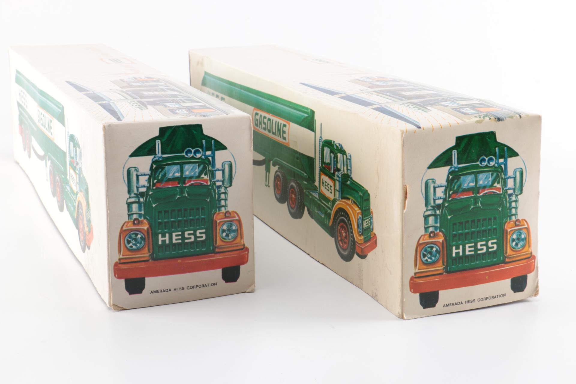 1970s Hess Toy Trucks