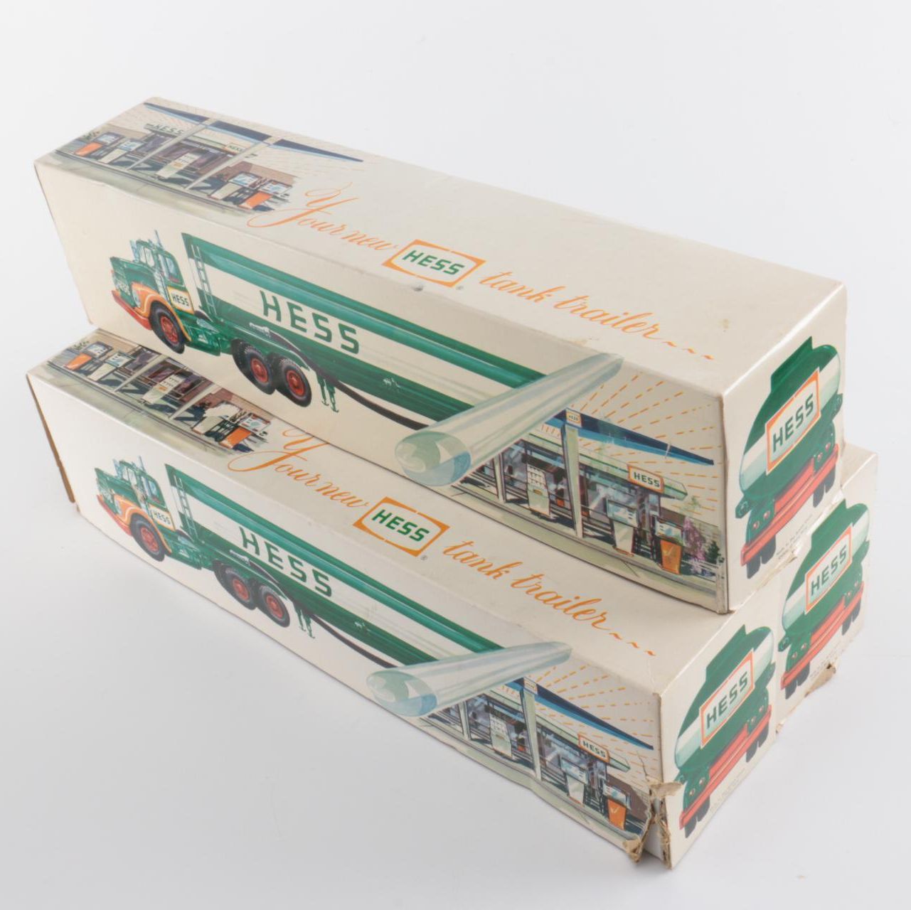 1970s Hess Toy Trucks