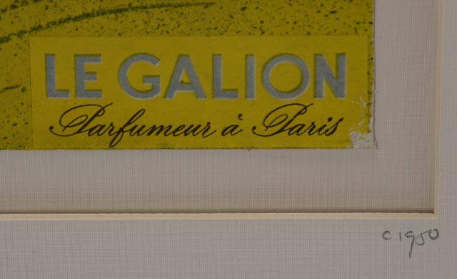 Sortilége by Le Galion Vintage Offset Lithograph French Ad