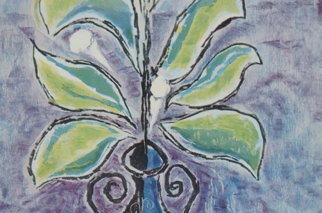 Ode by Guerlain Vintage Original Offset Lithograph French Ad