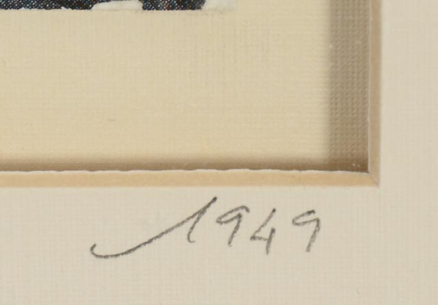 Ode by Guerlain Vintage Original Offset Lithograph French Ad