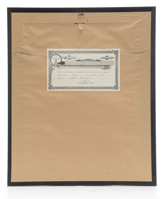 Ode by Guerlain Vintage Original Offset Lithograph French Ad