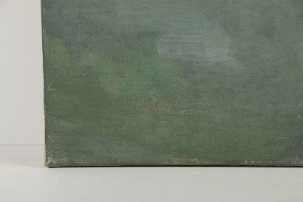 Original Oil Painting on Canvas of Seated Nude Woman