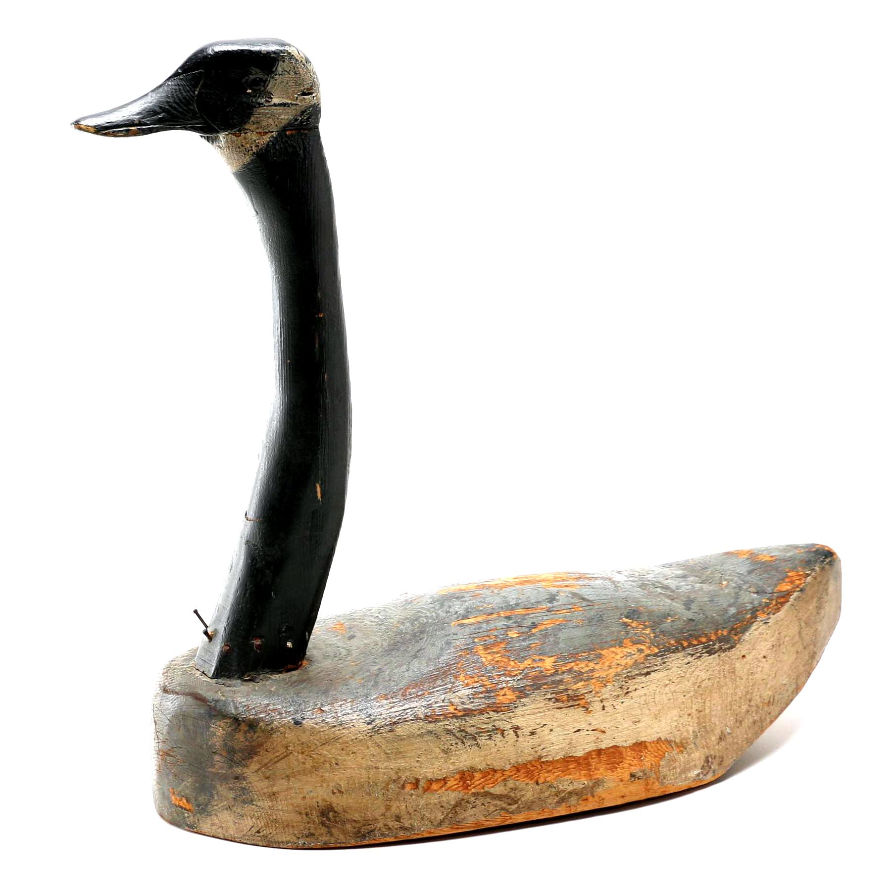 Large Antique Canada Goose Decoy