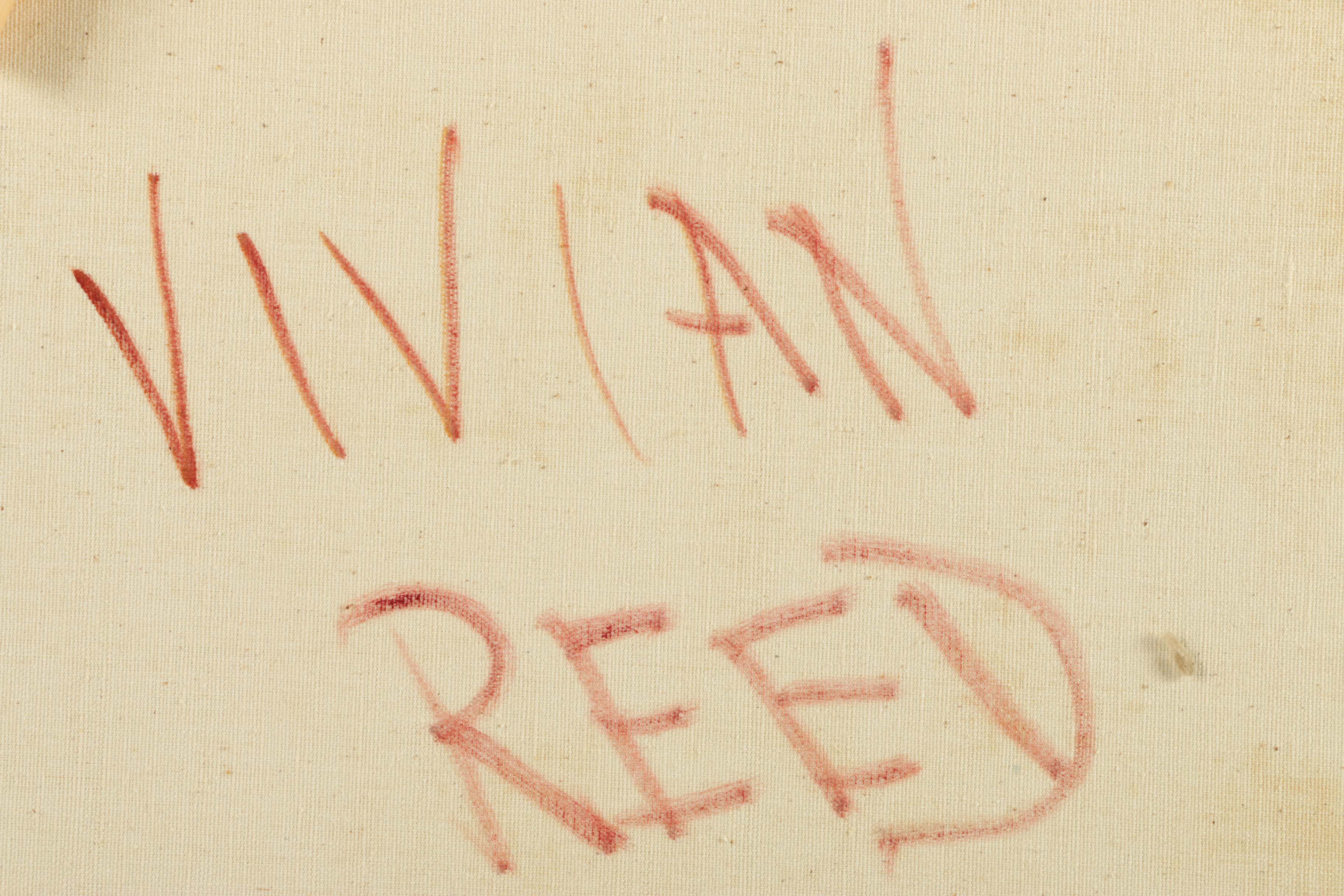 Vivian Reed Oil Painting on Canvas of Seated Nude Woman