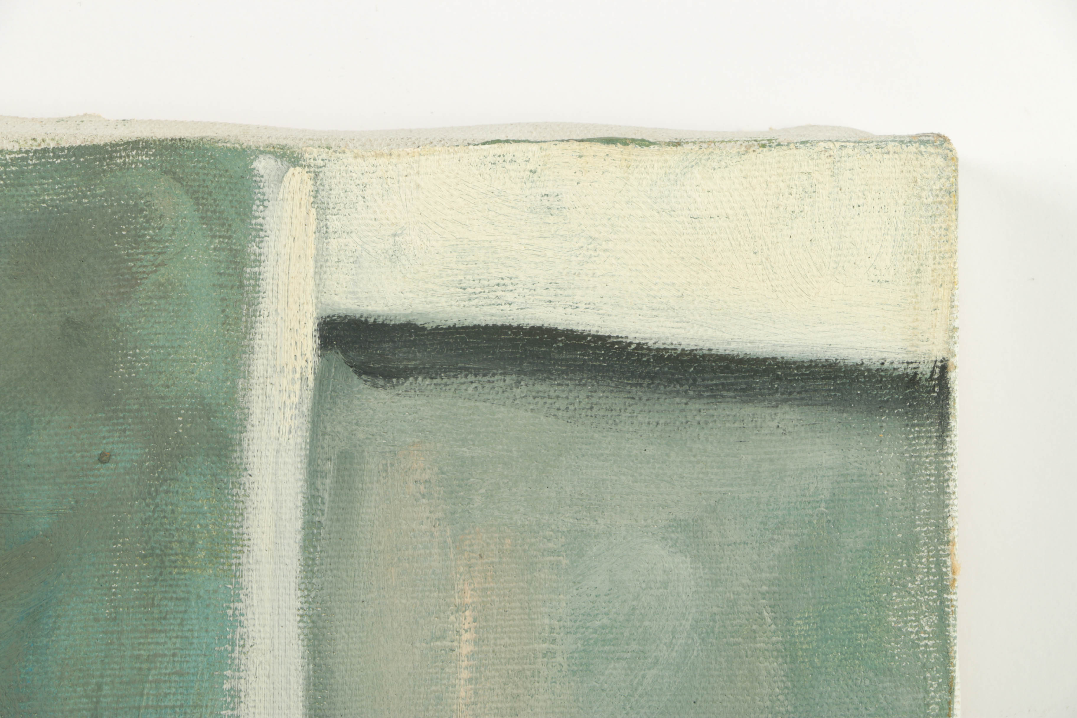 Original Oil Painting on Canvas of Seated Nude Woman