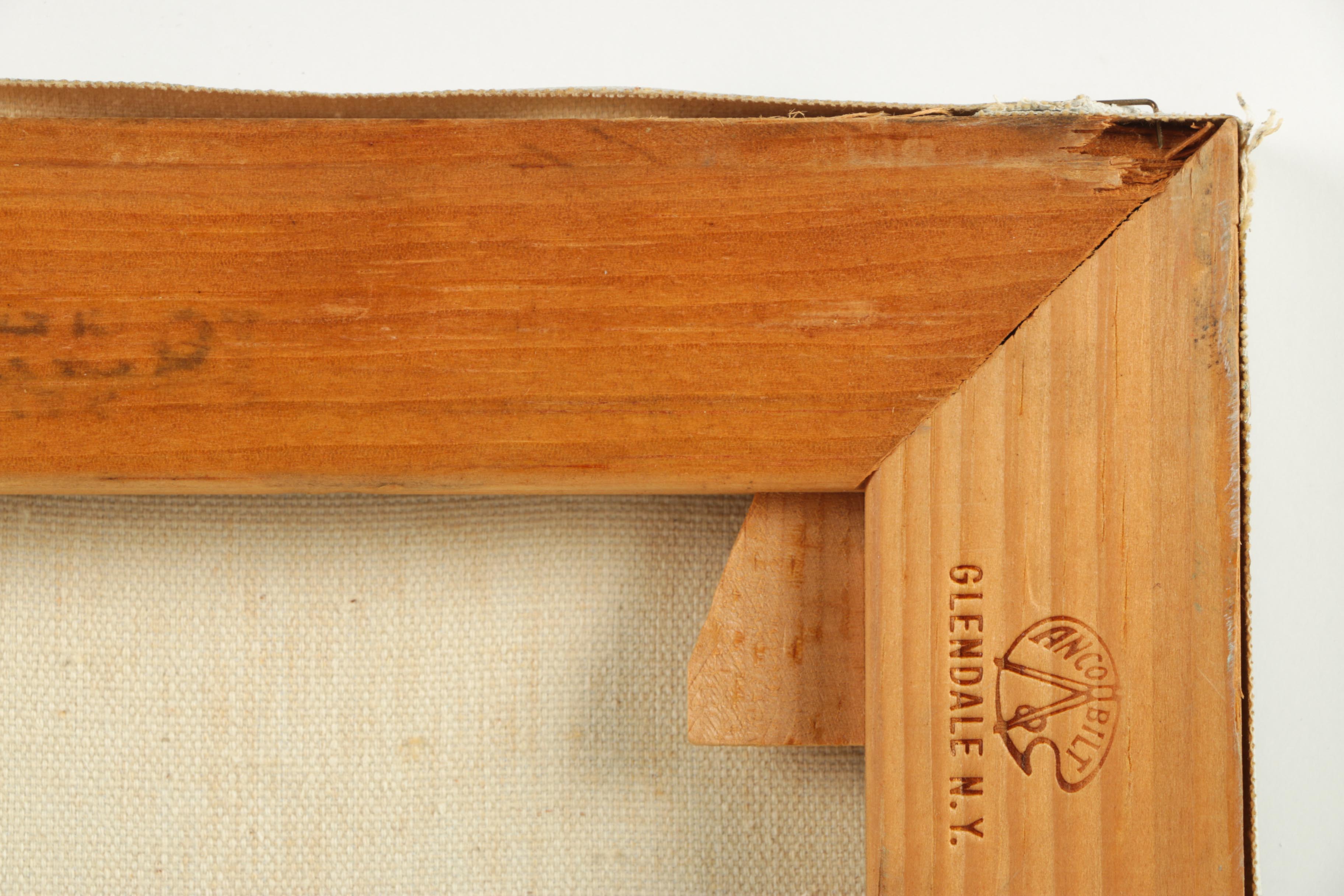 Original Oil Painting on Canvas of Seated Nude Woman