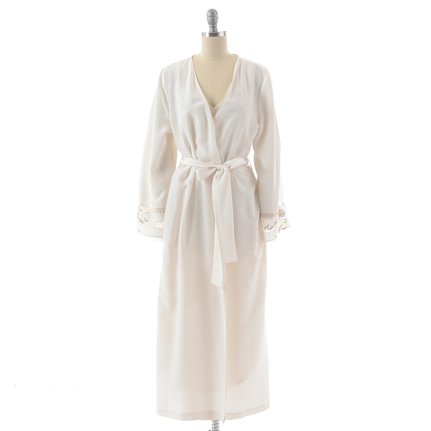 Natori Saks Fifth Avenue Nightgown and Robe
