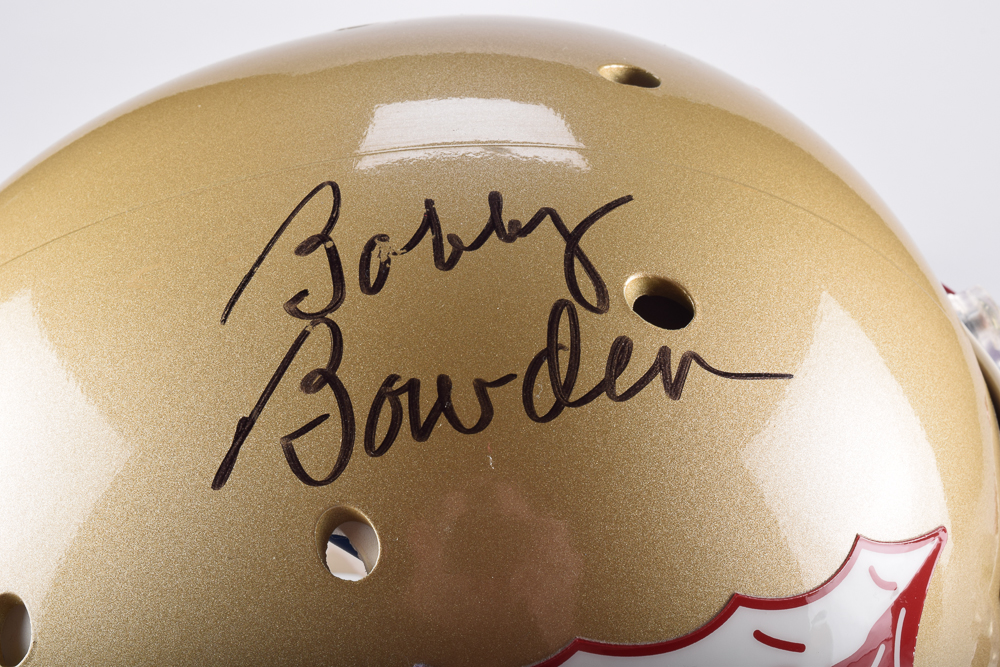 Bobby Bowden Signed Seminoles Football Helmet