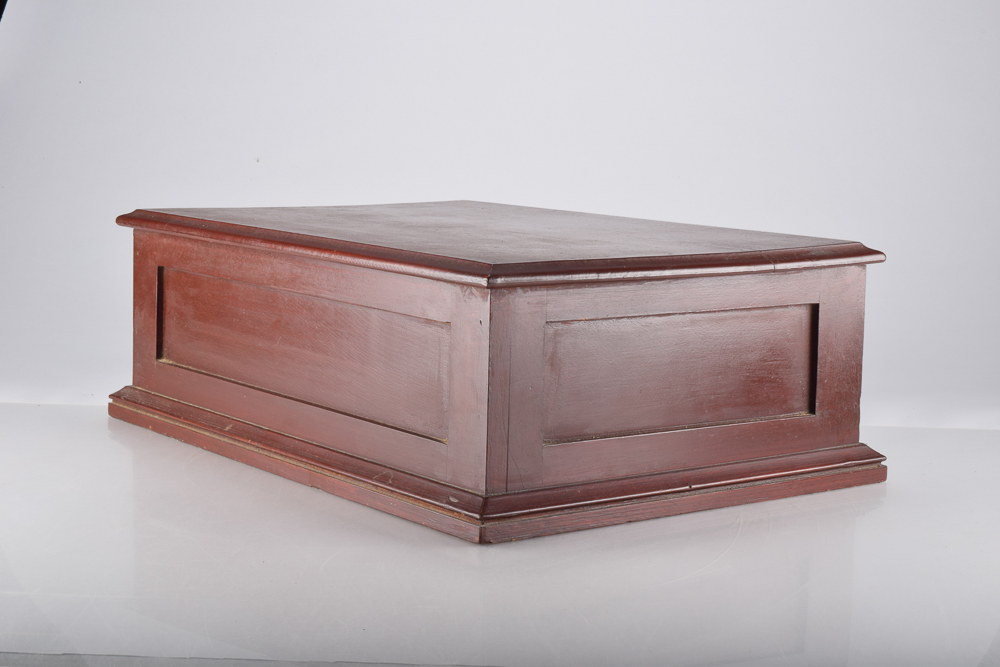 Antique Clark's Threads Store Display Cabinet