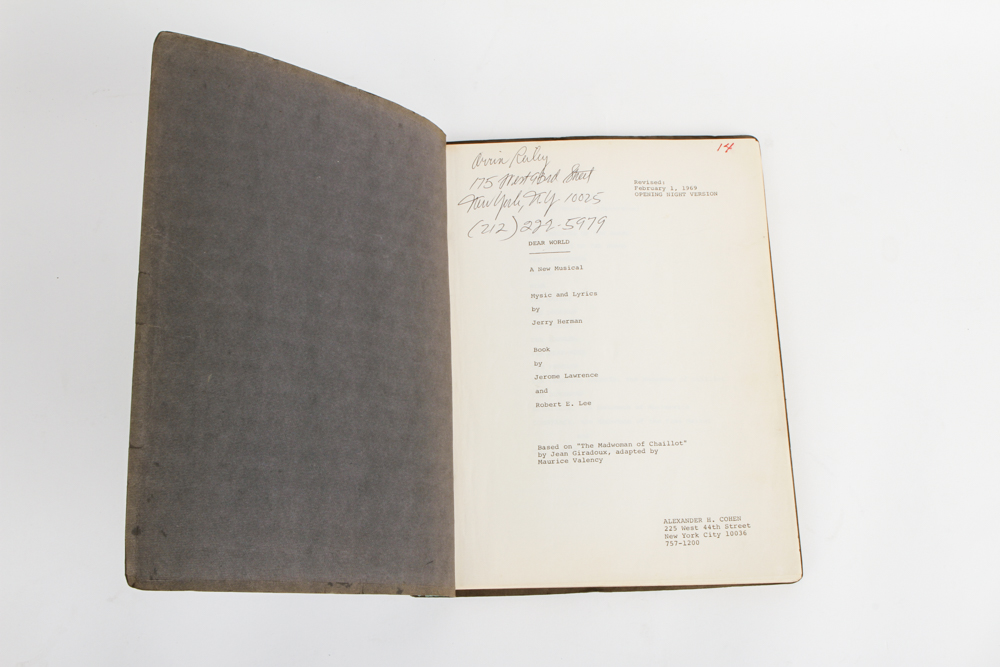 Collection of Angela Lansbury Memorabilia