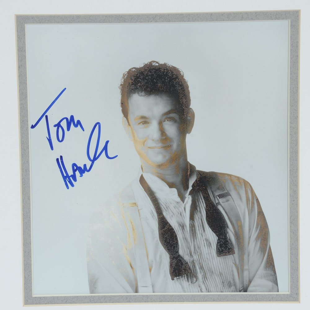 Silver Gelatin Photo of Tom Hanks Autographed  Visual COA