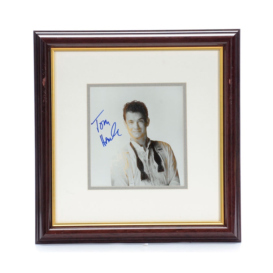 Silver Gelatin Photo of Tom Hanks Autographed  Visual COA