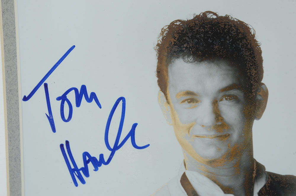 Silver Gelatin Photo of Tom Hanks Autographed  Visual COA