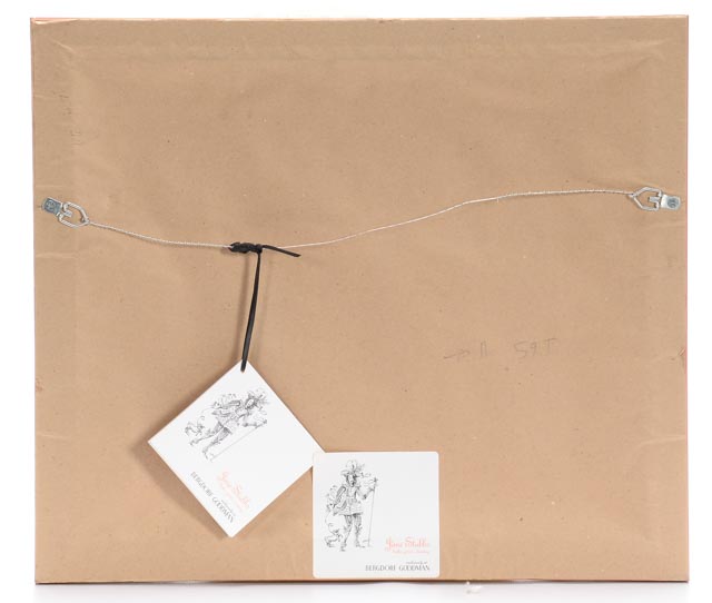 Charleston Original Antique Gouache and Watercolor Painting