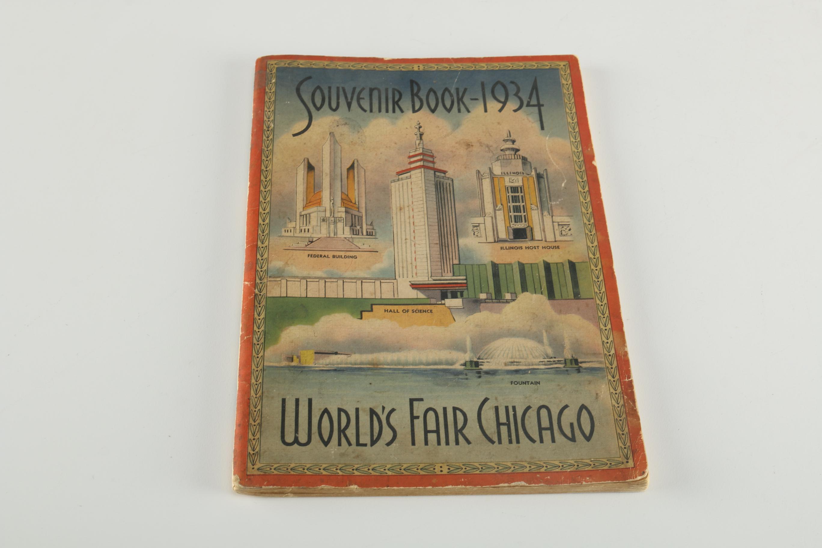 19th and Early 20th Century Photographs and 1933 Chicago Worlds Fair Souvenir Books