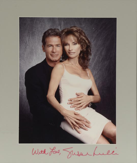 Framed Photo of Jack Scalia and Susan Lucci with Lucci Autograph