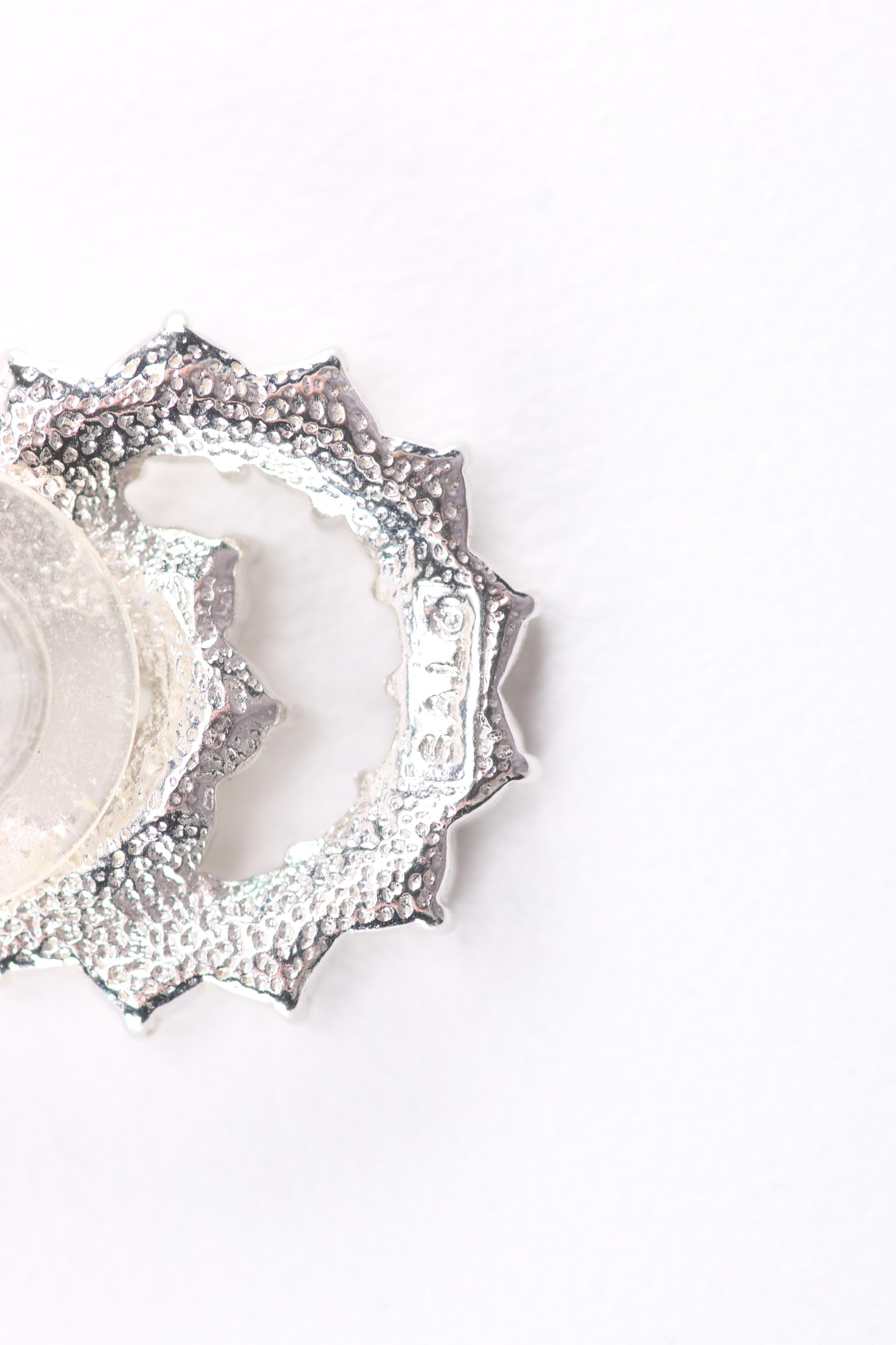 Assortment of Silver Tone Costume Jewelry Featuring Swarovski