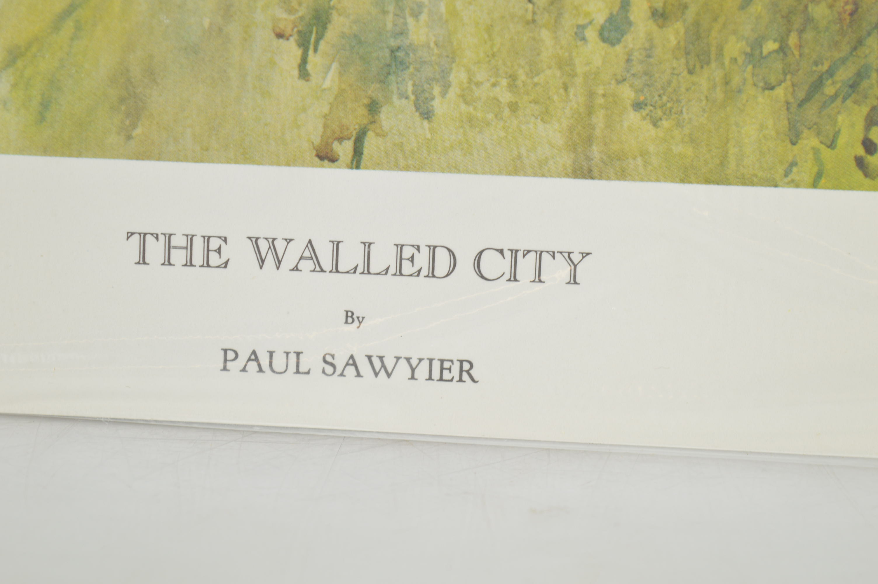 Paul Sawyier Limited Edition Prints "Secluded Byway," "The Walled City" and "Path Less Traveled By"