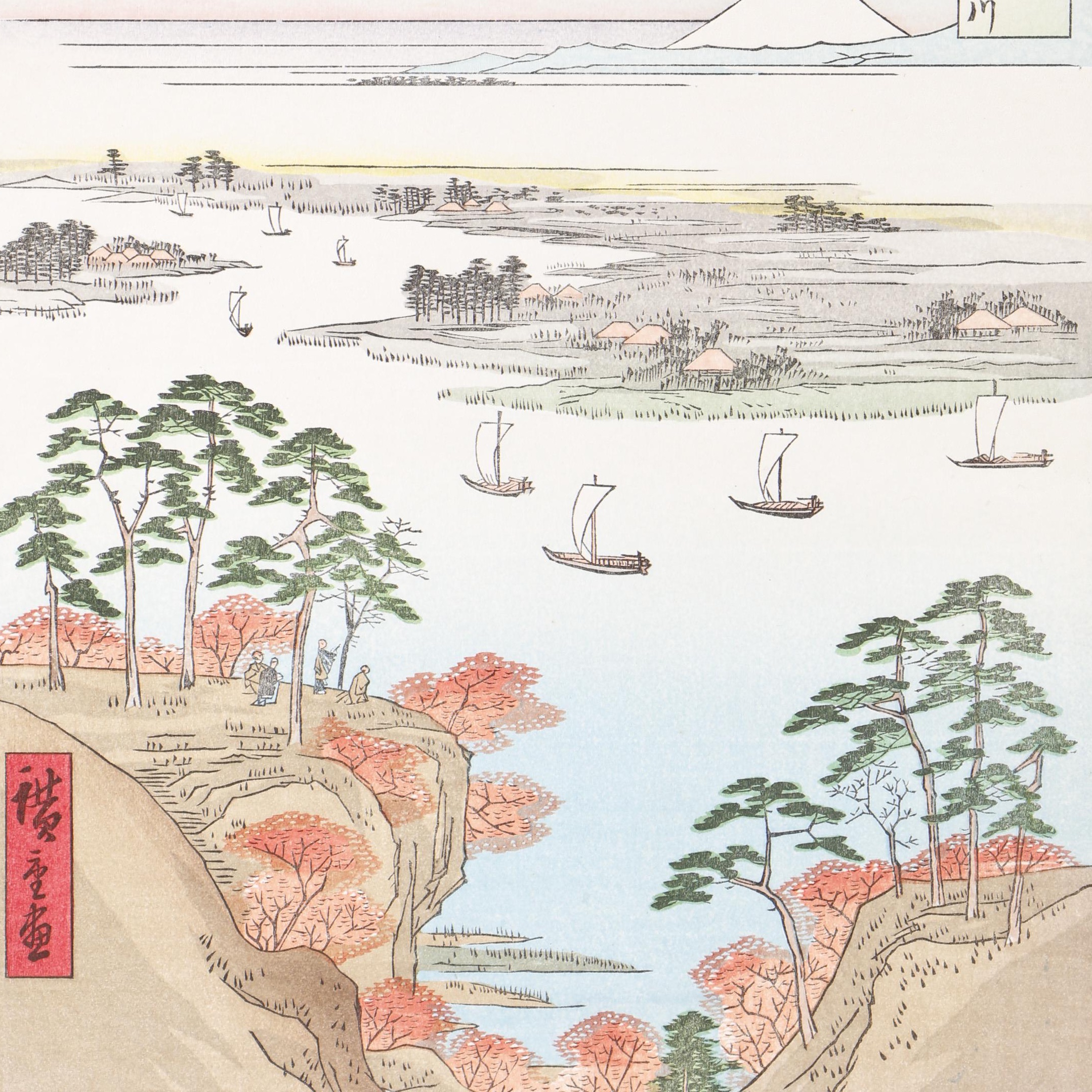 Group of Japanese Woodblock Prints
