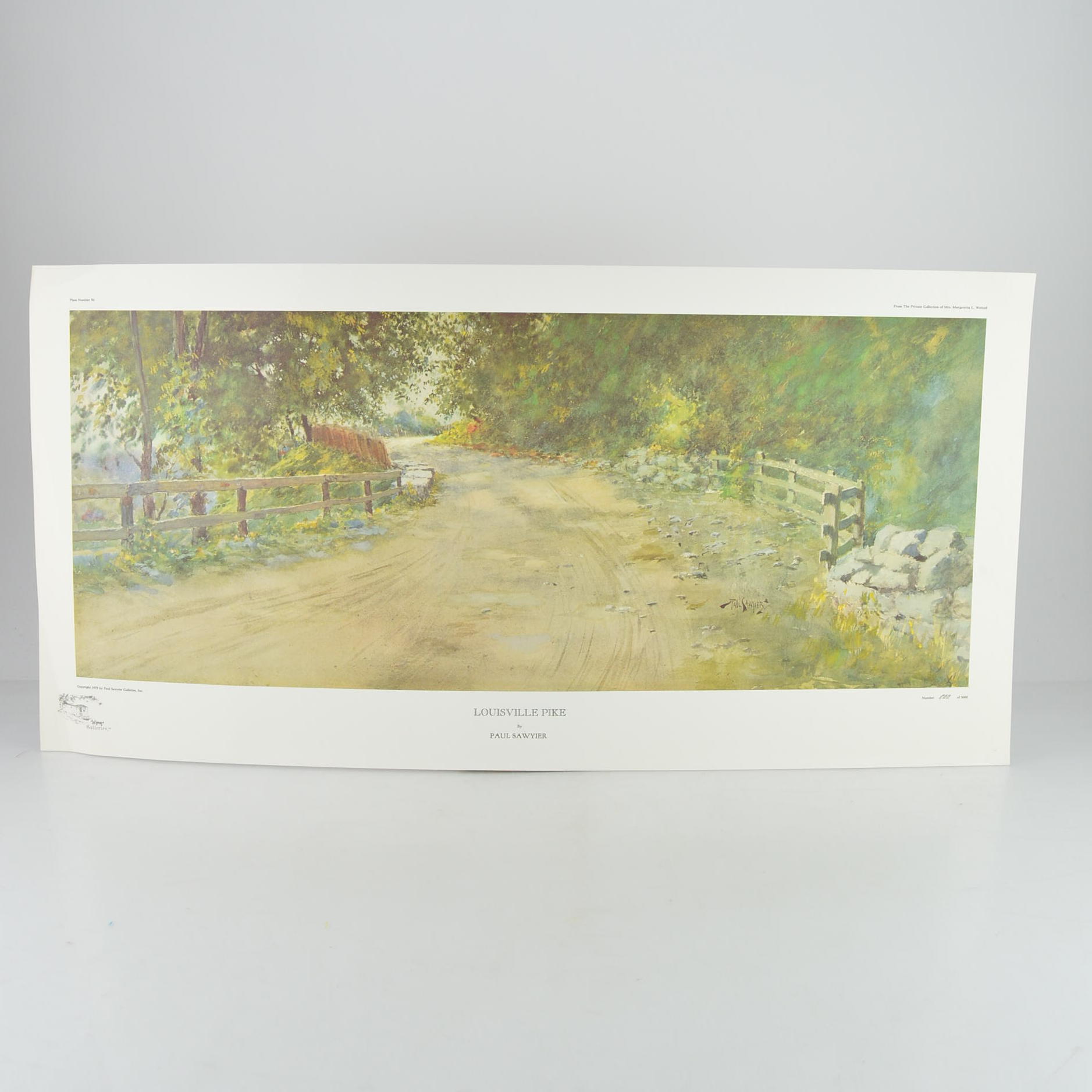 Paul Sawyier Limited Edition Print "Louisville Pike"
