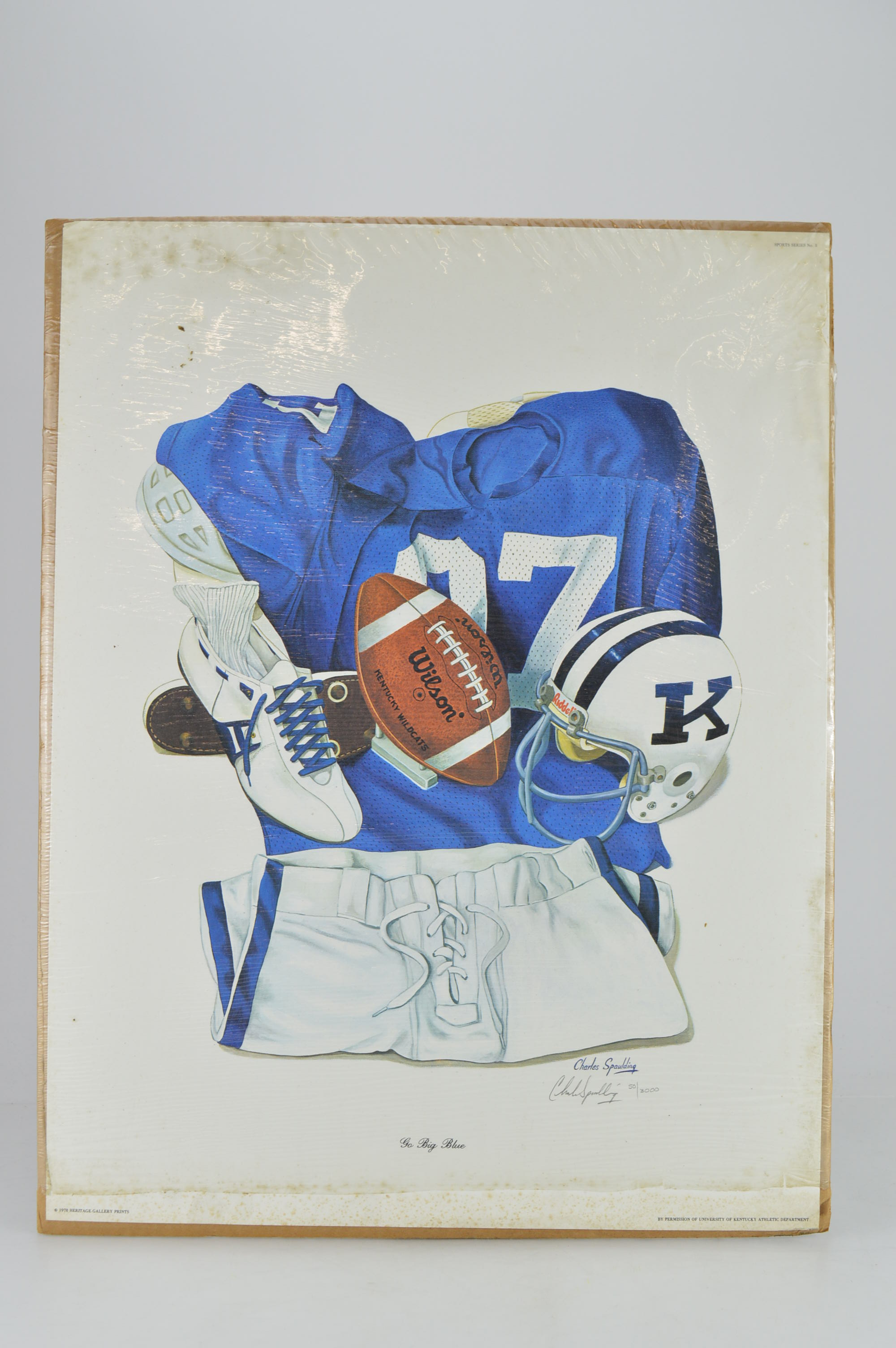 U.K. Big Blue Themed Limited Edition Prints after Charles Spaulding and Harold Barnett