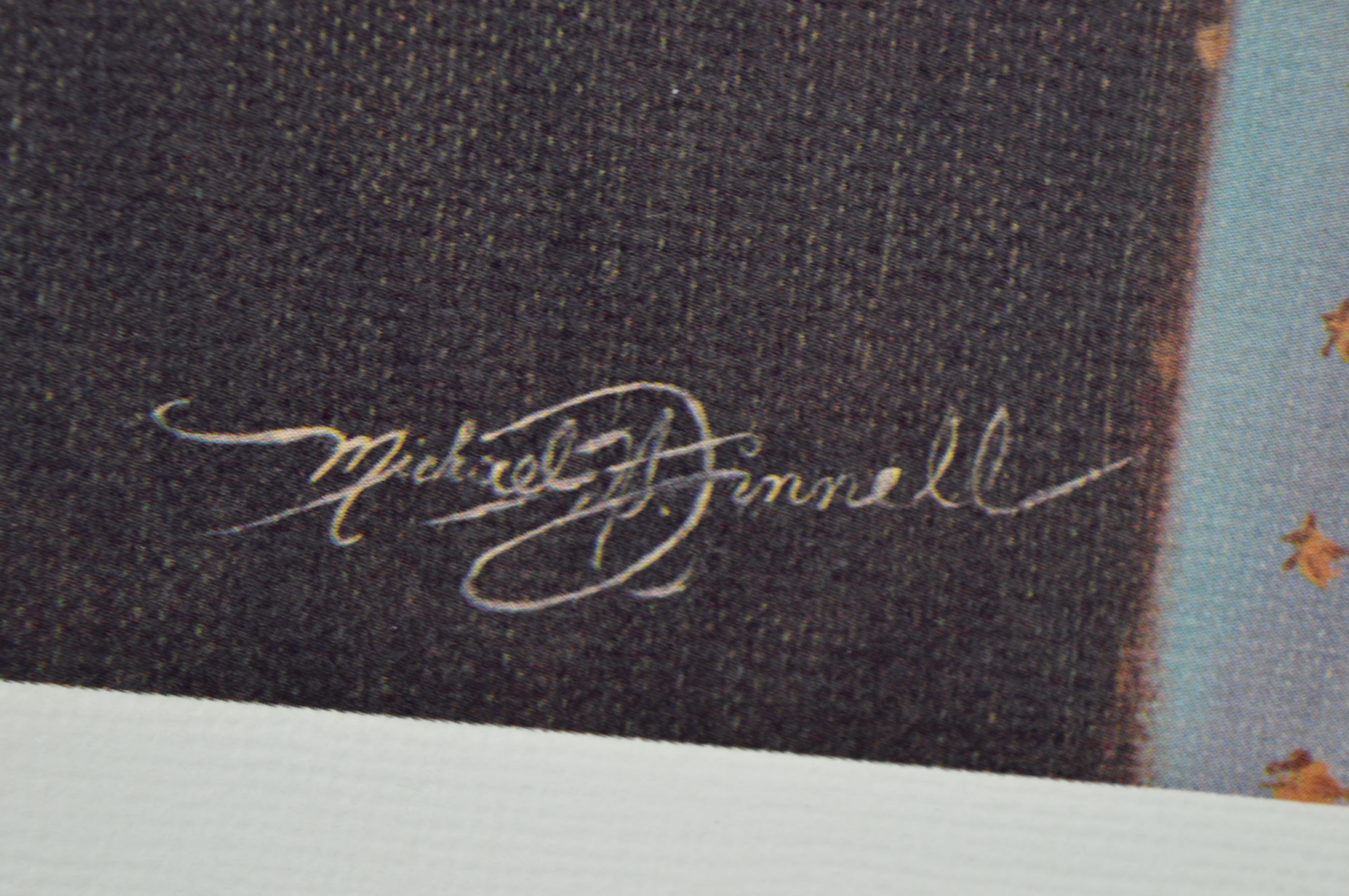 After Micael Duval Finnell Limited Edition Print "The King in Concert"