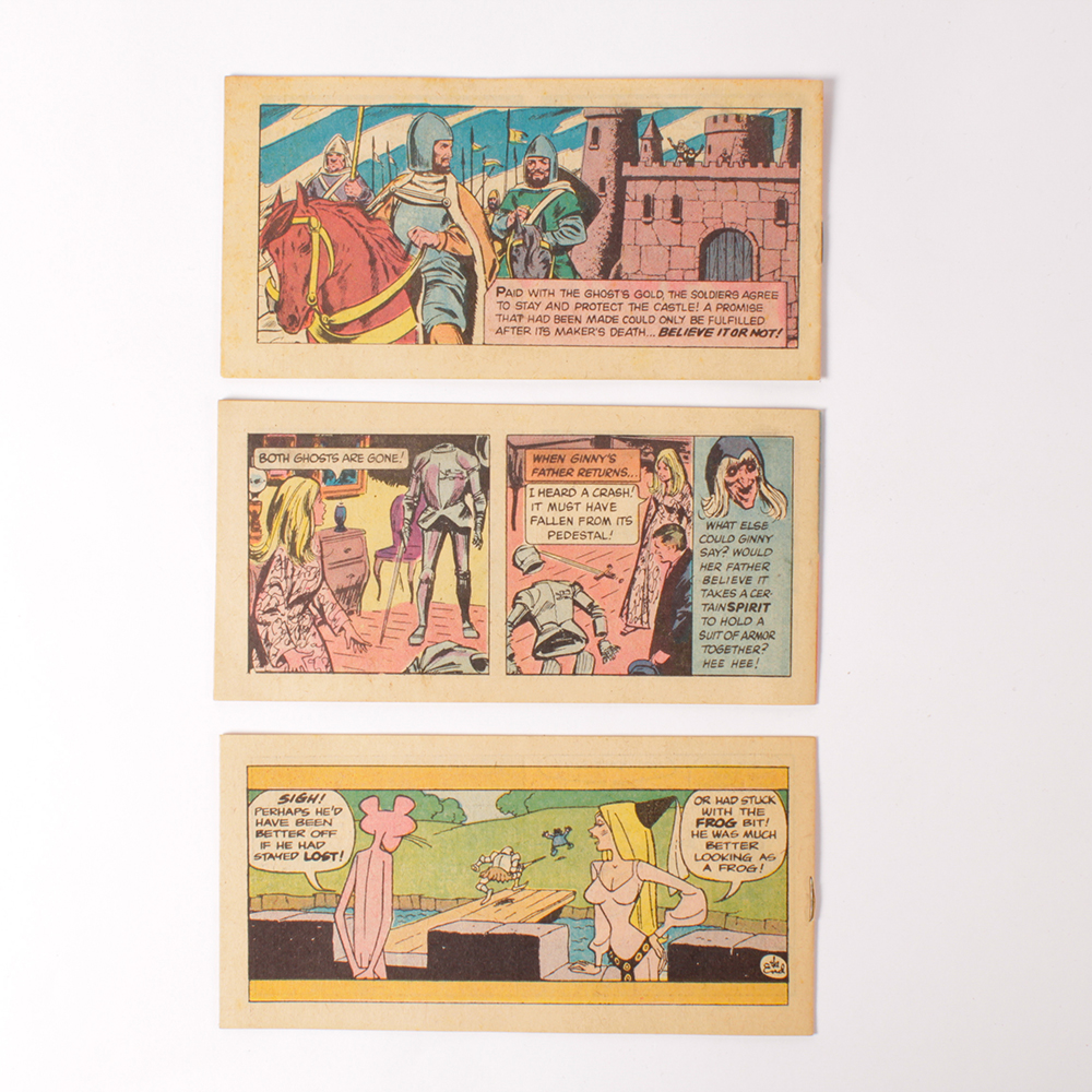 Nine Vintage Mini Comic Books Including Disney