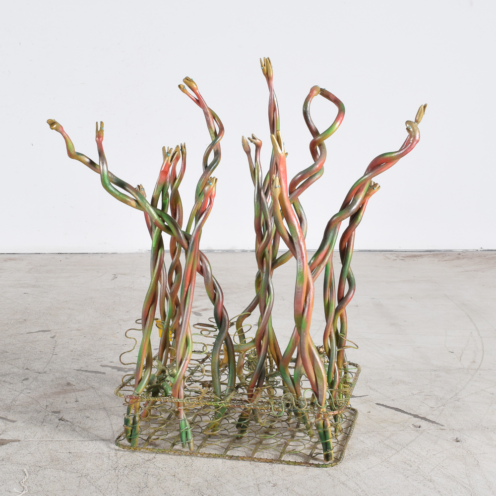 Gary Lawton Hargis Outsider Art Sculpture "Dawn of Remembered Spring (Snakes in Love) - Jesse Stuart"