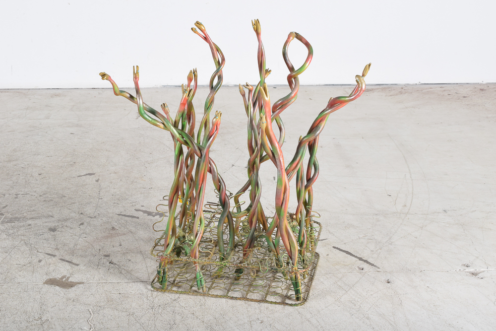 Gary Lawton Hargis Outsider Art Sculpture "Dawn of Remembered Spring (Snakes in Love) - Jesse Stuart"