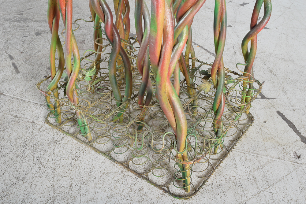 Gary Lawton Hargis Outsider Art Sculpture "Dawn of Remembered Spring (Snakes in Love) - Jesse Stuart"