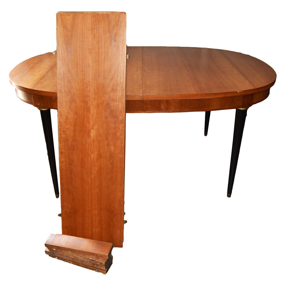 Federal Style Walnut Dining Table by Treasure House