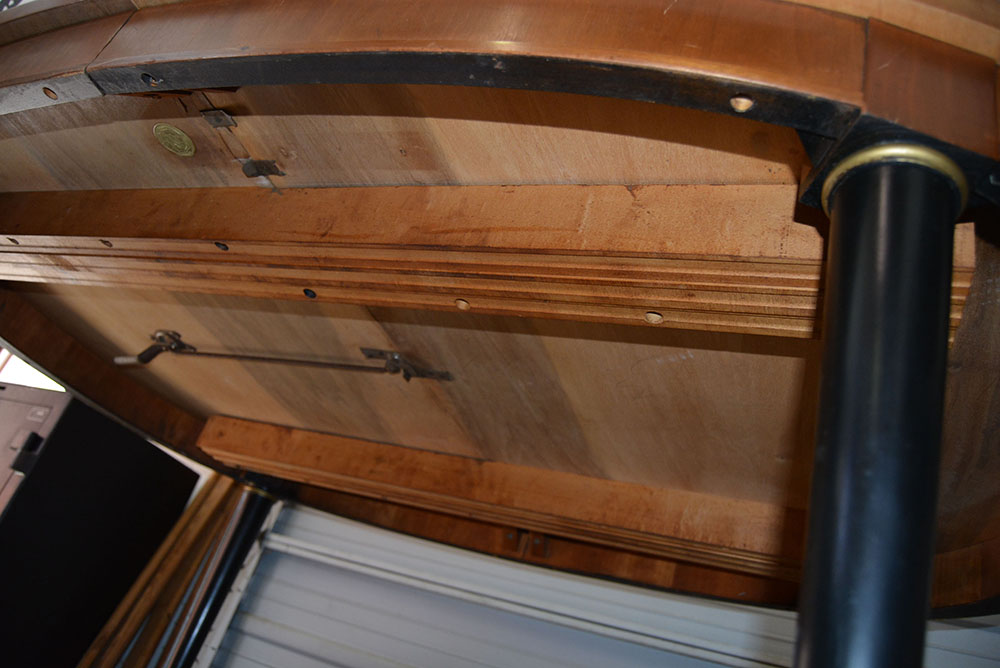 Federal Style Walnut Dining Table by Treasure House