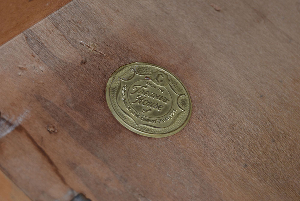 Federal Style Walnut Dining Table by Treasure House
