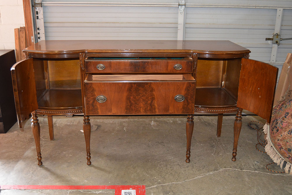 Sheraton Style Mahogany Sideboard