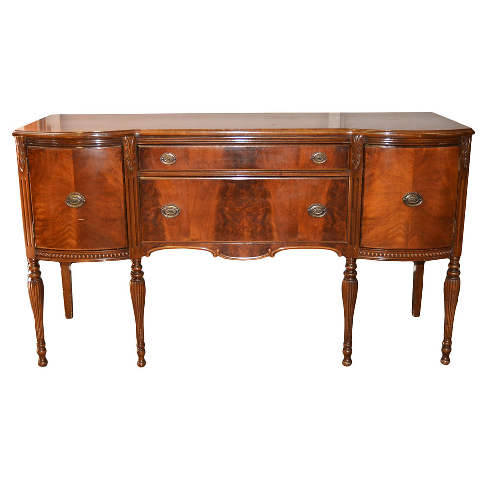 Sheraton Style Mahogany Sideboard
