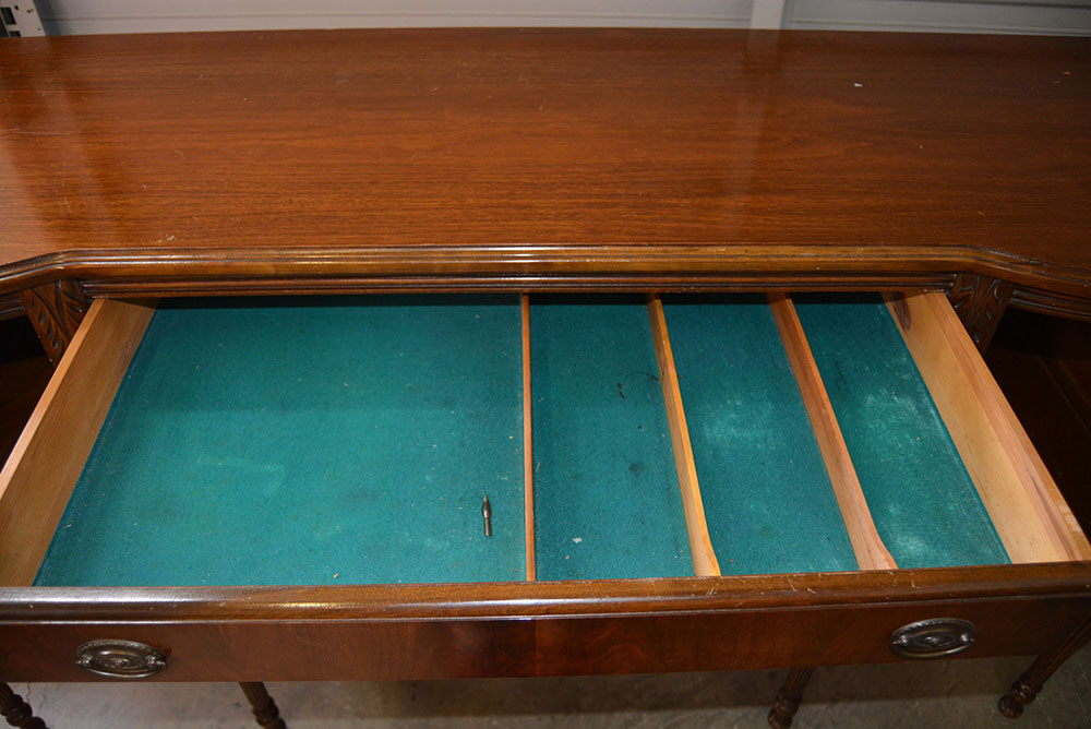 Sheraton Style Mahogany Sideboard