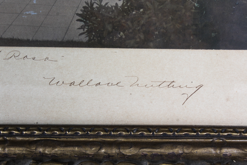 Wallace Nutting Tinted Photographs