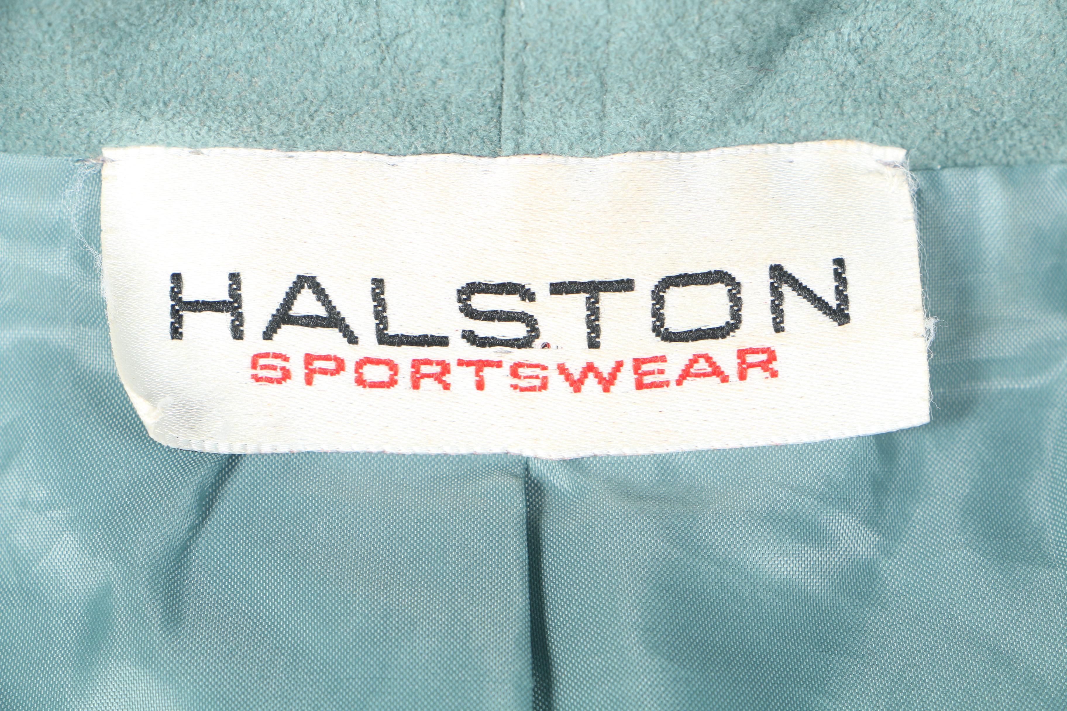 Suede Jackets Featuring Halston Sportswear and Wilsons Leather Maxima