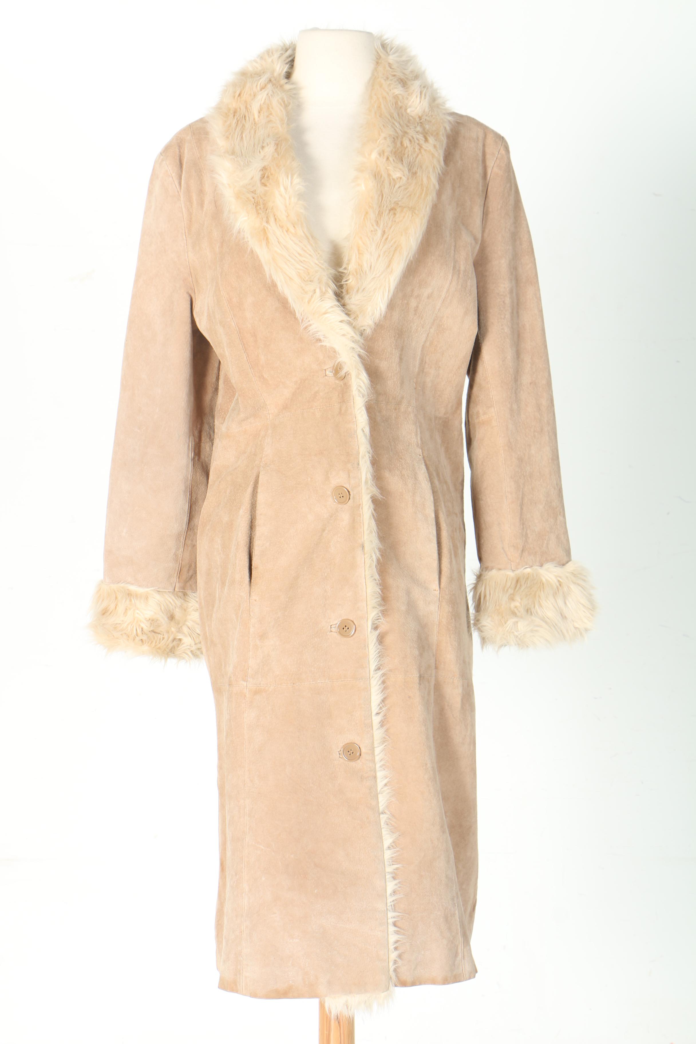 Suede Jackets Featuring Halston Sportswear and Wilsons Leather Maxima