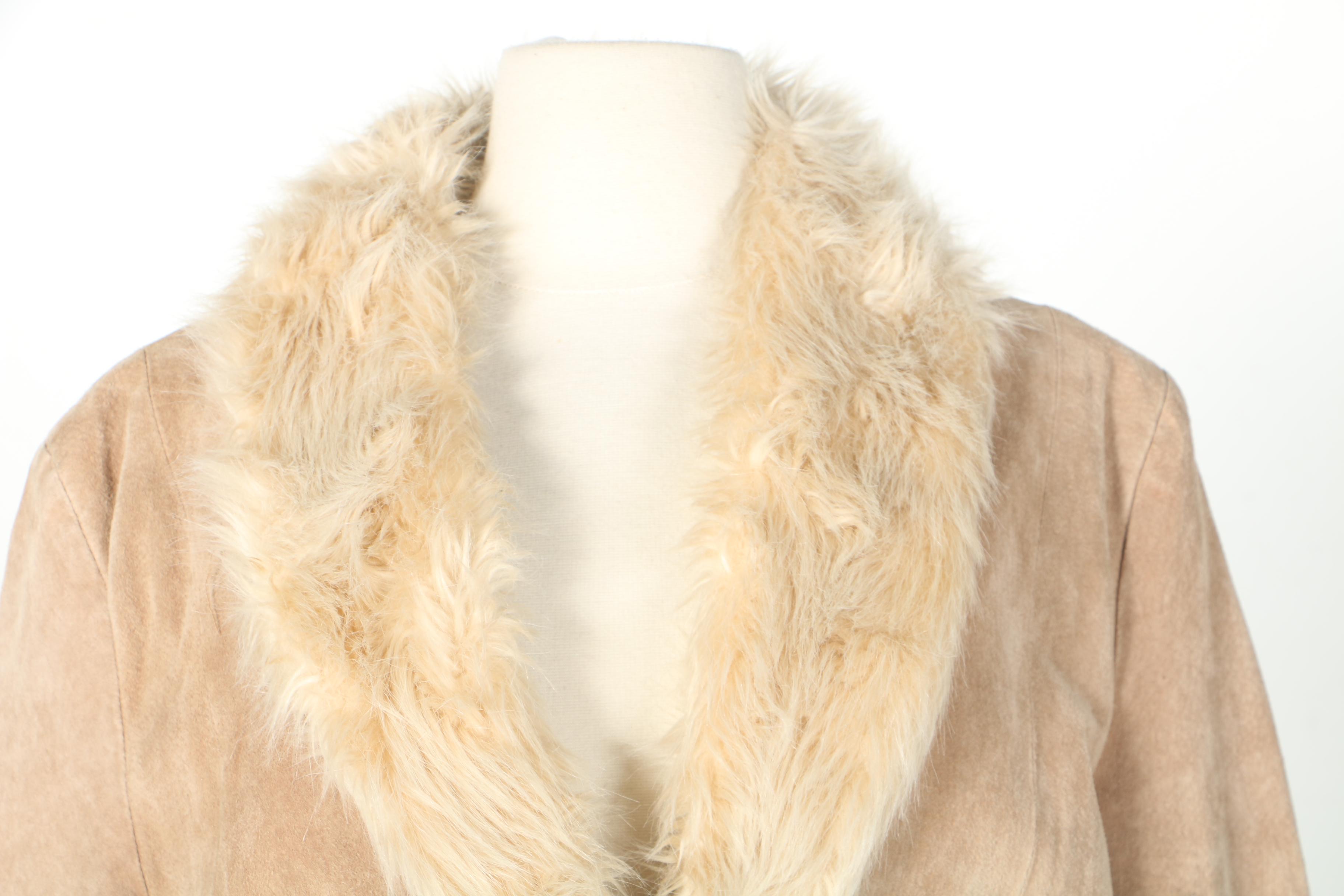 Suede Jackets Featuring Halston Sportswear and Wilsons Leather Maxima