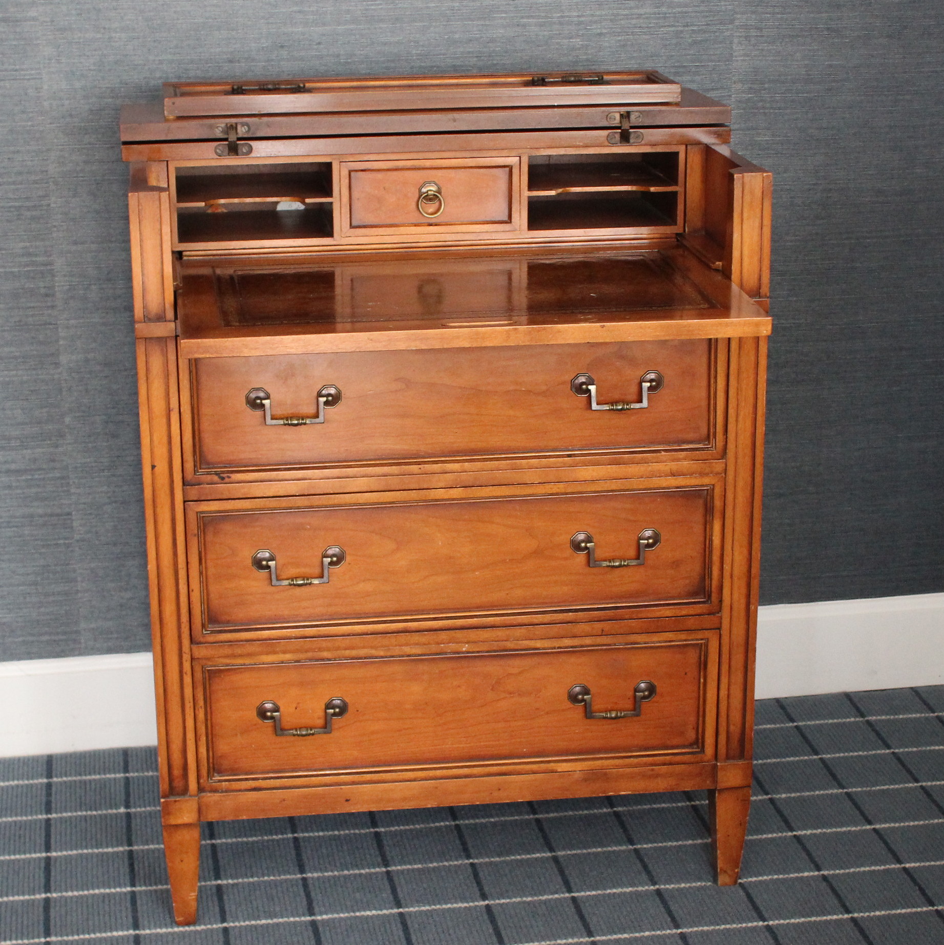 Vintage Butlers Secretary Chest